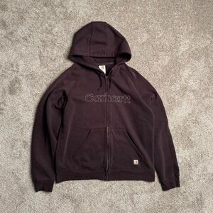 CARHARTT FOR WOMEN SILVER THREAD ZIP UP HOODIE